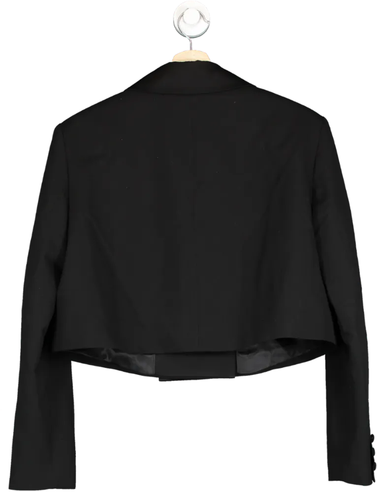 Aligne Black Lars Cropped Blazer UK 8