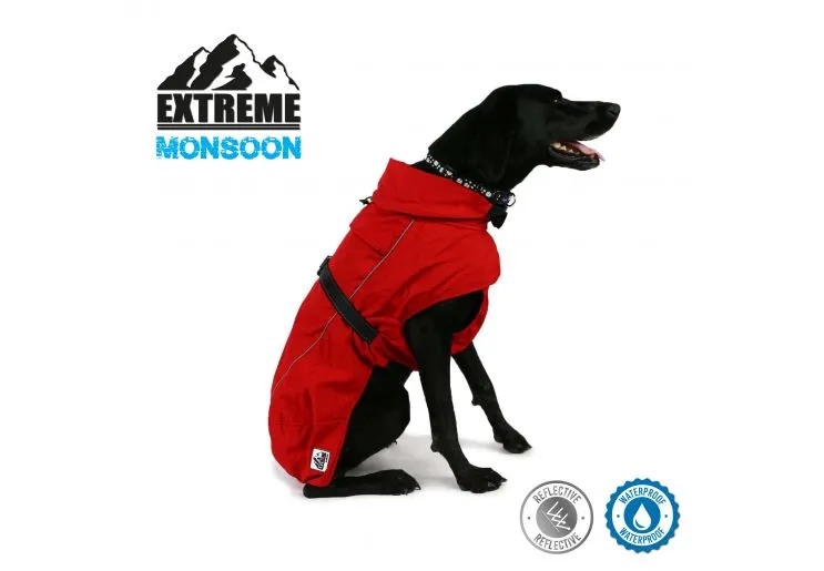 Ancol - Extreme Monsoon Dog Coat - Black - x large - 60cm