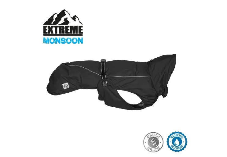 Ancol - Extreme Monsoon Dog Coat - Black - x large - 60cm