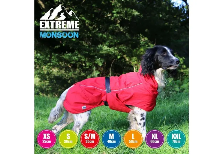 Ancol - Extreme Monsoon Dog Coat - Black - x large - 60cm