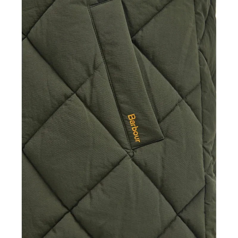 Barbour Bearnie Puffer Ladies Quilt Jacket - Olive/Ancient