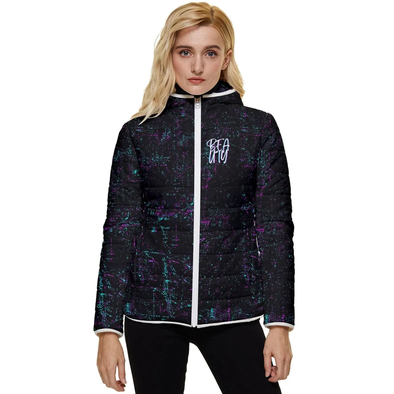 BEAUTY Women's Hooded Quilted Jacket