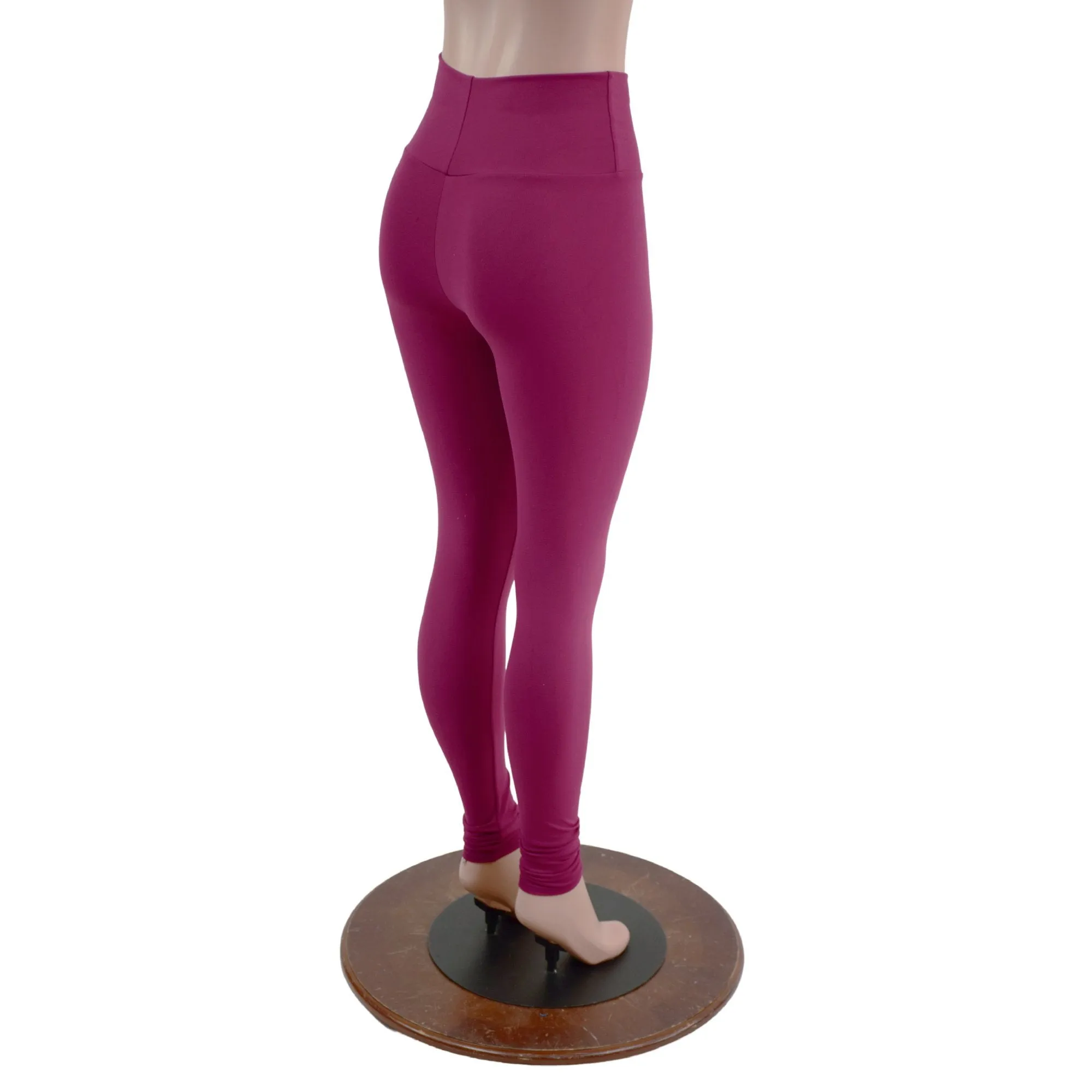 Bordeaux Zen High Waist Leggings READY to SHIP