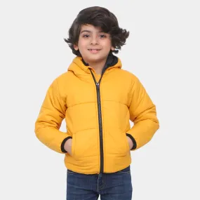 Boys Quilted Jacket Basic F/S-Citrus