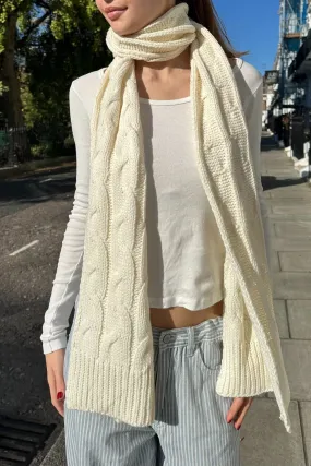 Cable Knit Scarf