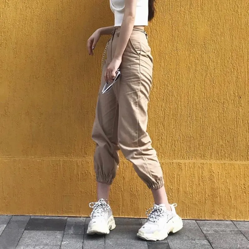 Cargo Pants with Chain