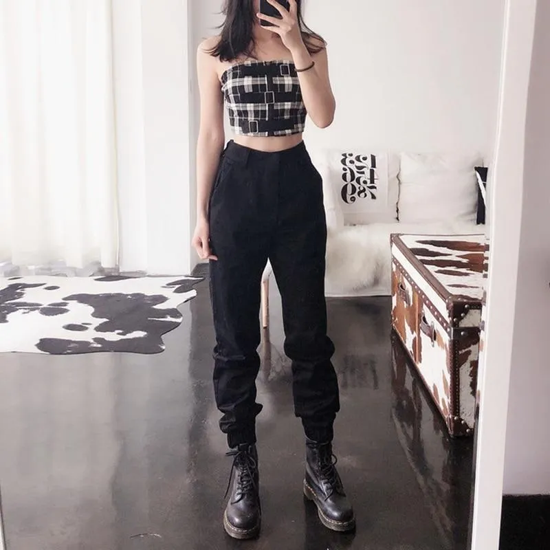 Cargo Pants with Chain