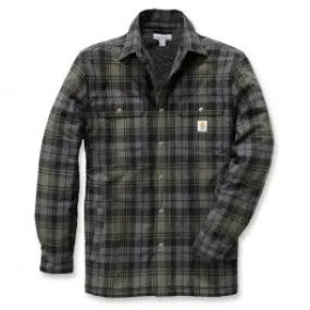 Carhartt&#x20;102333&#x20;Sale&#x3A;&#x20;Hubbard&#x20;Sherpa&#x20;Lined&#x20;Shirt&#x20;Jacket&#x20;-&#x20;Moss