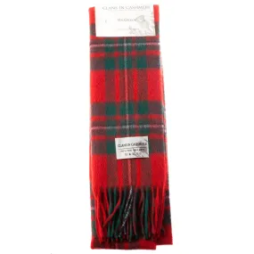 Cashmere Scottish Tartan Clan Scarf  Macgregor