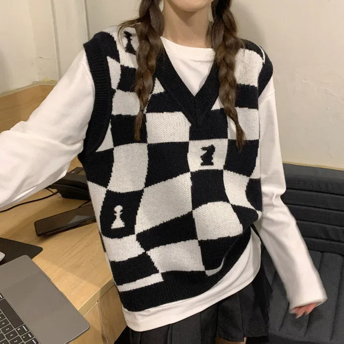 Chess Board Vest