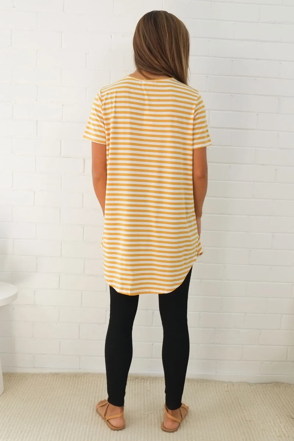 Chey Stripe Tee Dress