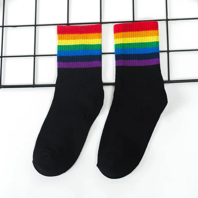 Colorful Rainbow Socks