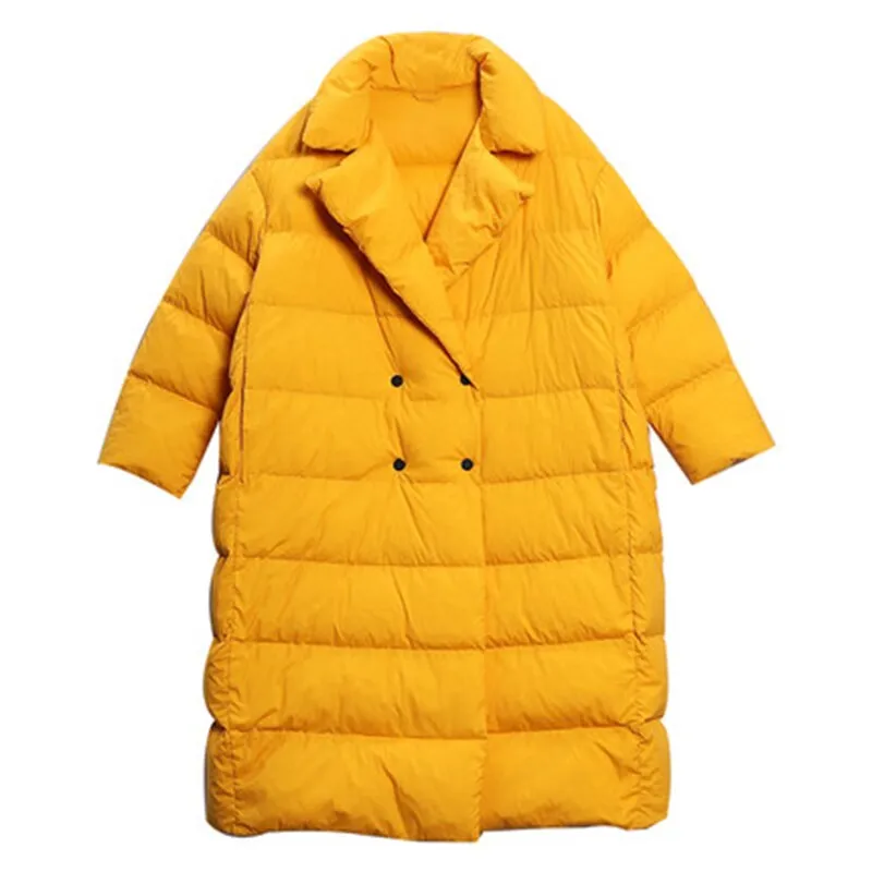 Full Size Hooded Duck Down Parka Coat