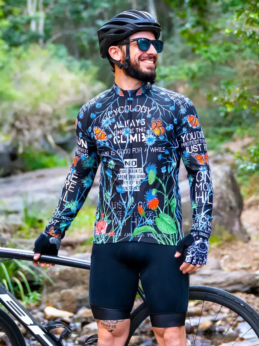 Gangsta Men's Winter Long Sleeve Jersey