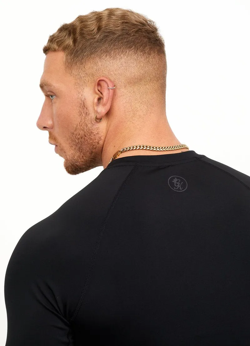 Gym King Sport Pace Logo Base Layer - Black