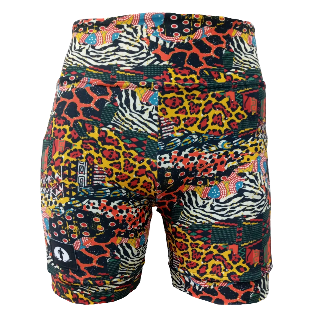 High Waist Funky Pants - Wild