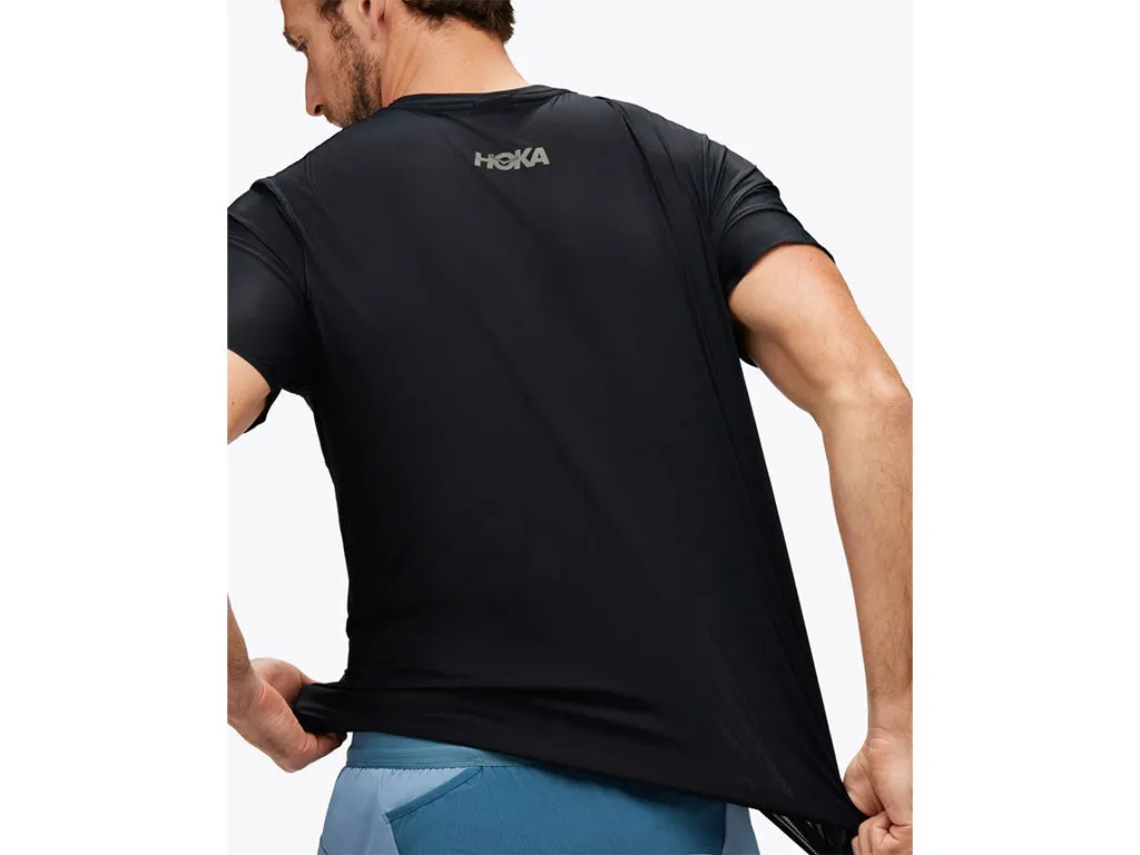 Hoka Mens Airolite Short Sleeve Running Top