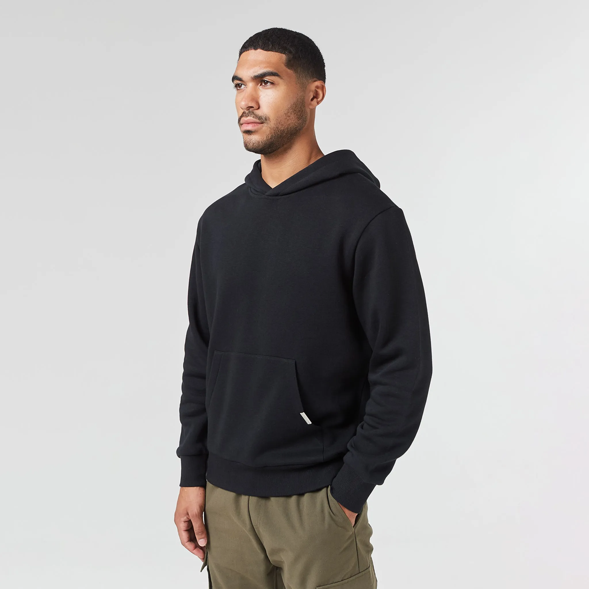 Hoodie & Cargo Pant Set | Black Khaki