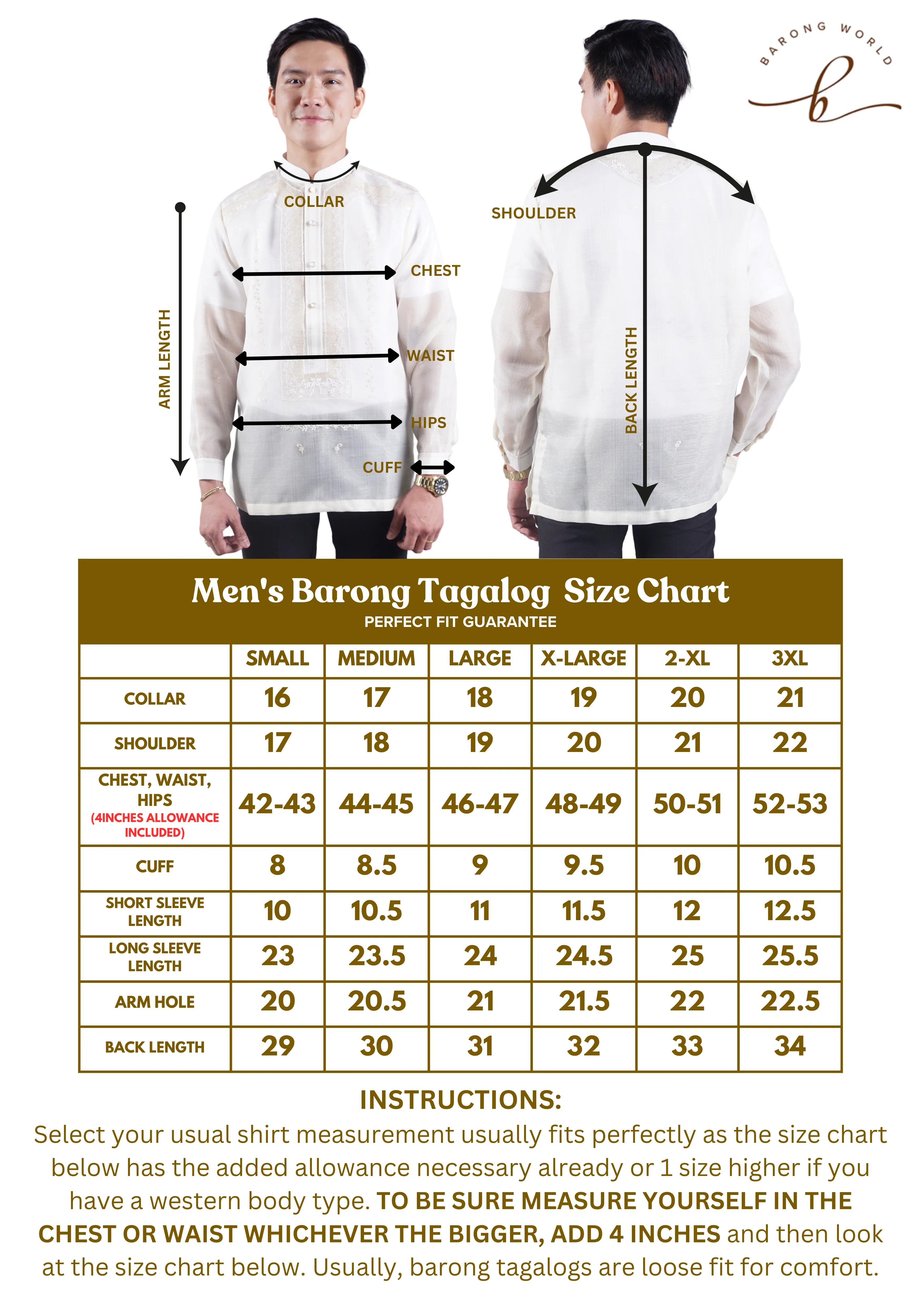 Jusilyn Satin Premium Barong Tagalog Coat - Ian - MR159