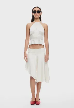 LEGACY MIDI SKIRT - IVORY