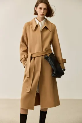 LILY Wool Mélange Double-Faced Coat