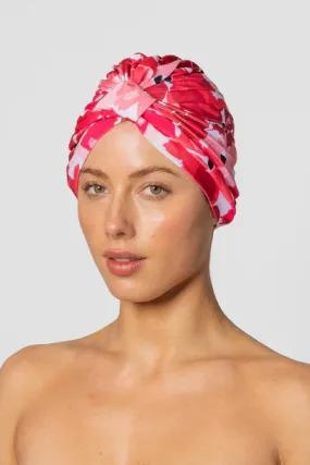 Louvelle - Amelie Shower Cap Poppy Rosso