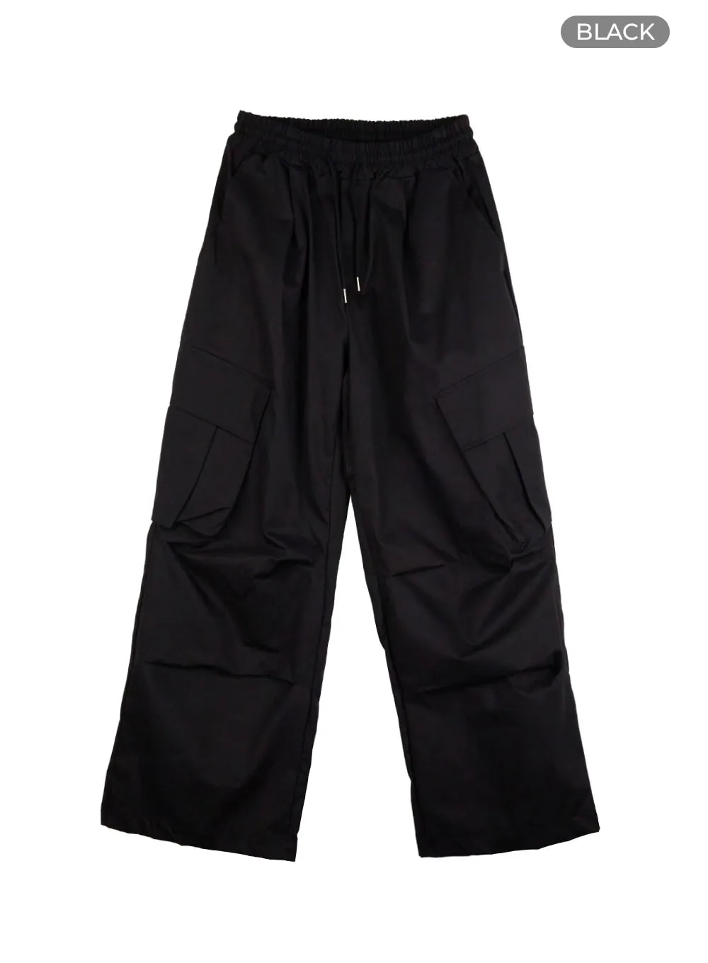 Men's Basic Cargo Wide Leg Pants IO402