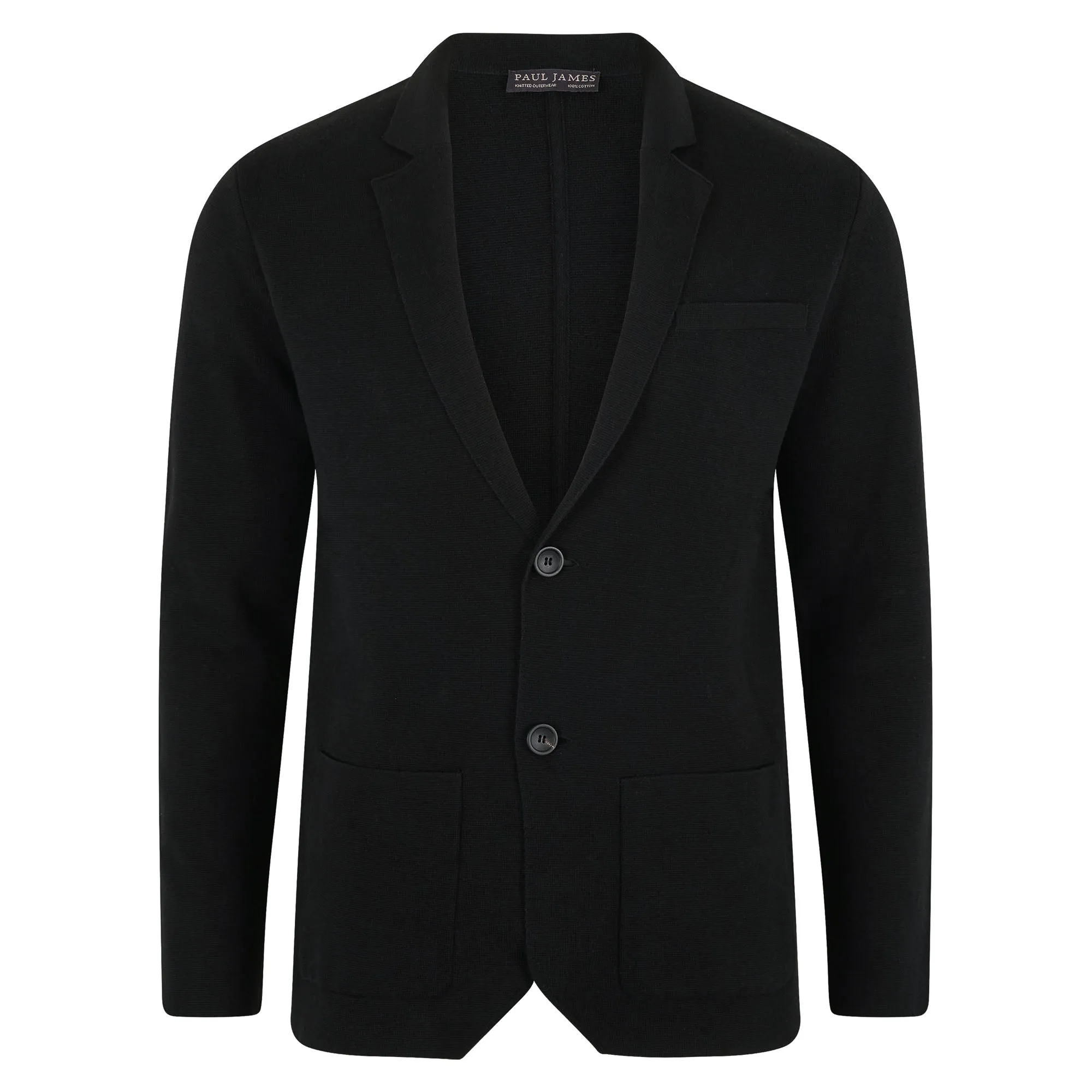 Mens Lightweight Cotton Formal Knitted Blazer