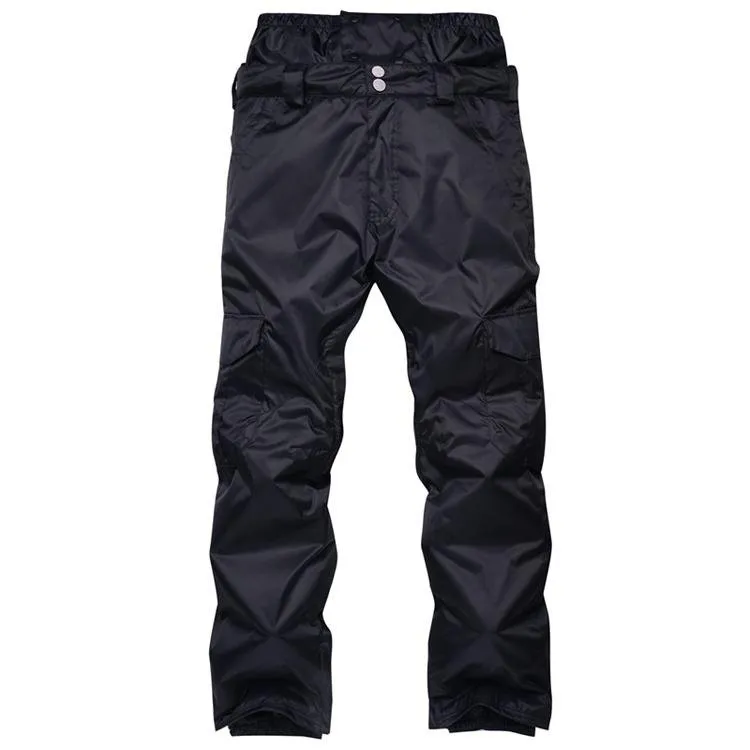 Men's Mountain Snow Waterproof Sports Cargo Snowboard Pants