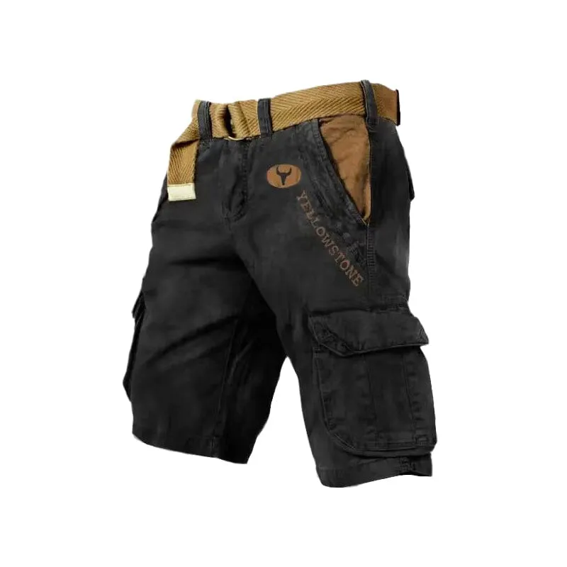 Men's Multi-Pocket Tactical Shorts