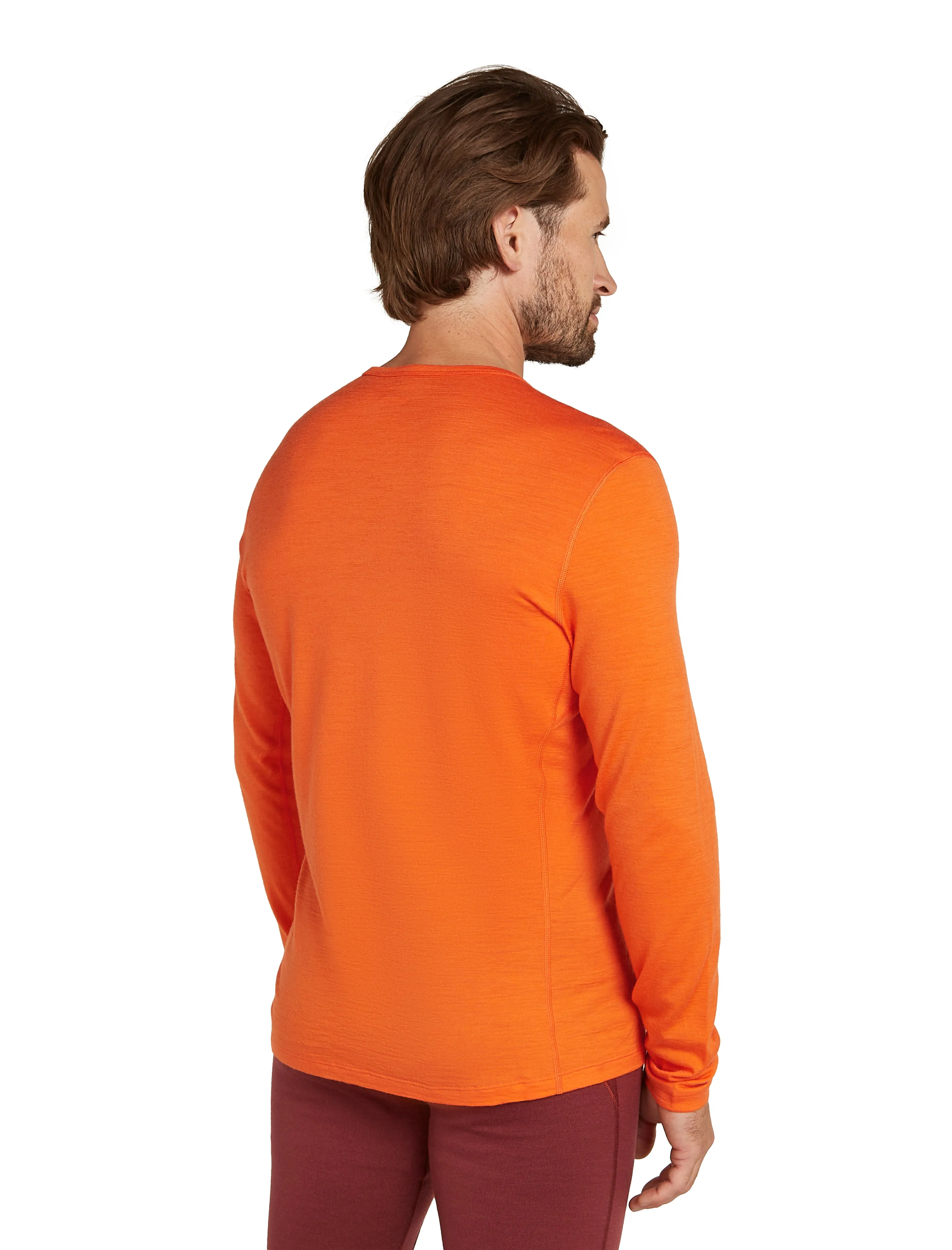 Merino 200 Oasis Long Sleeve Crew - Blaze