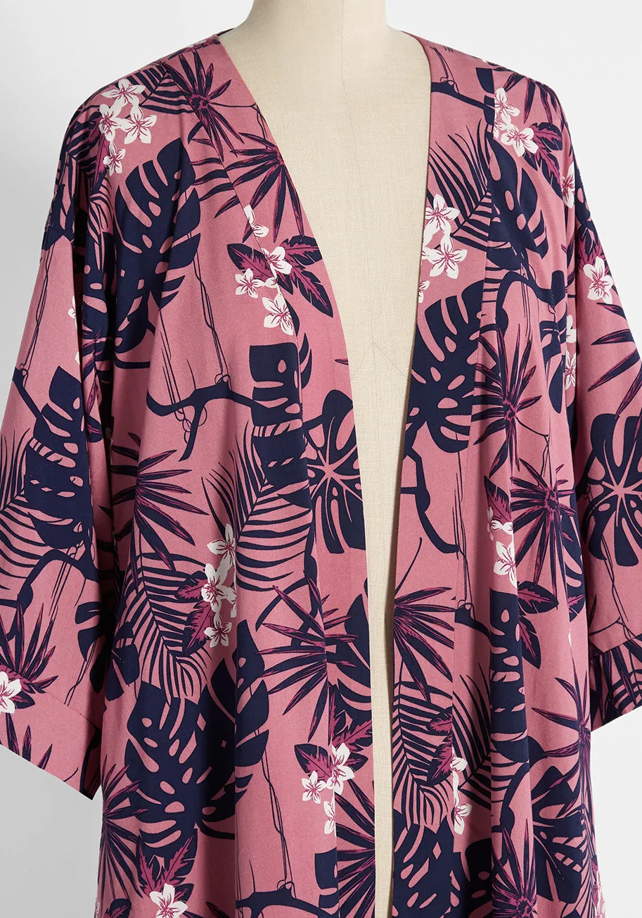 ModCloth x Collectif Feeling Tropi-cool by the Pool Kimono