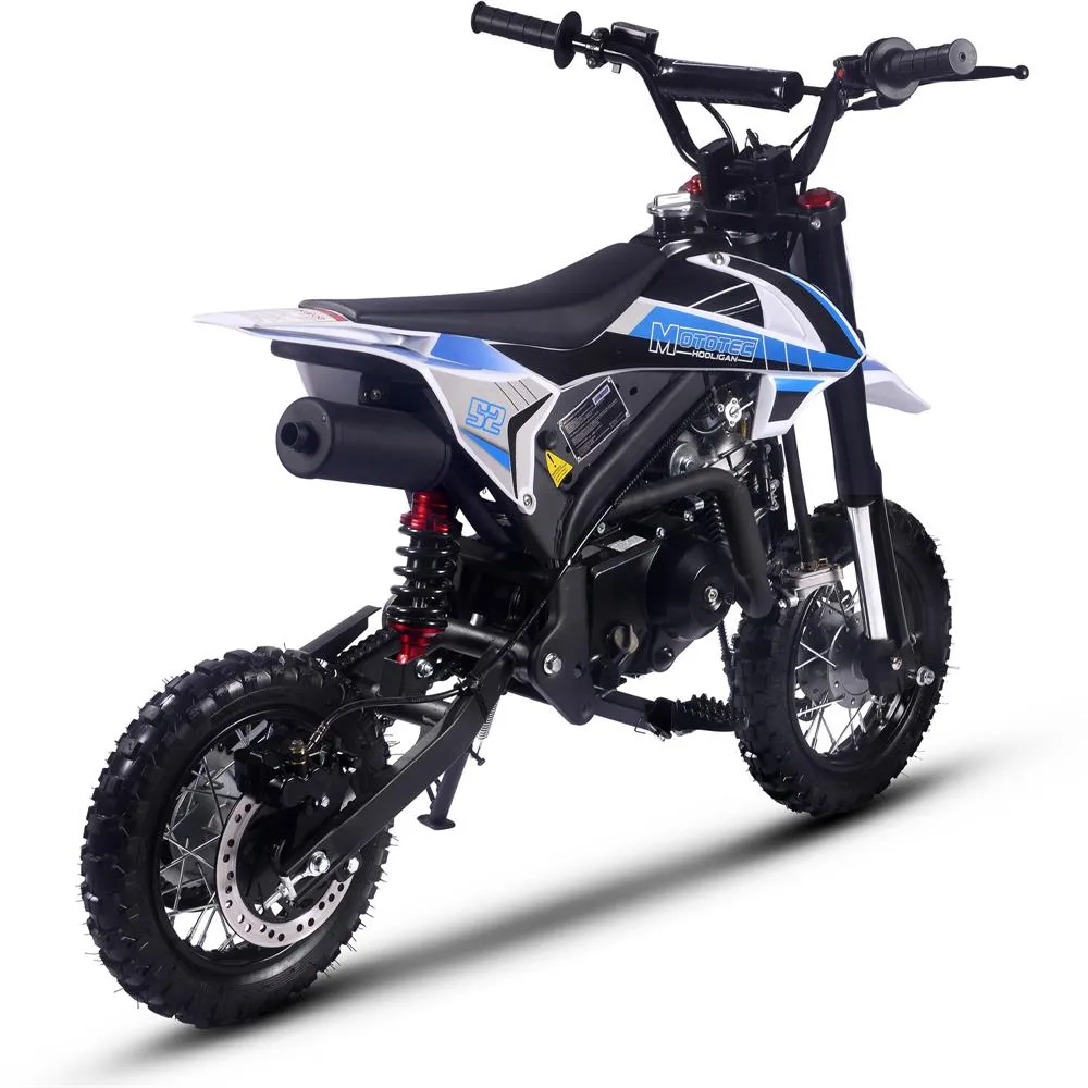 MotoTec Hooligan 72cc 4-Stroke Gas Dirt Bike