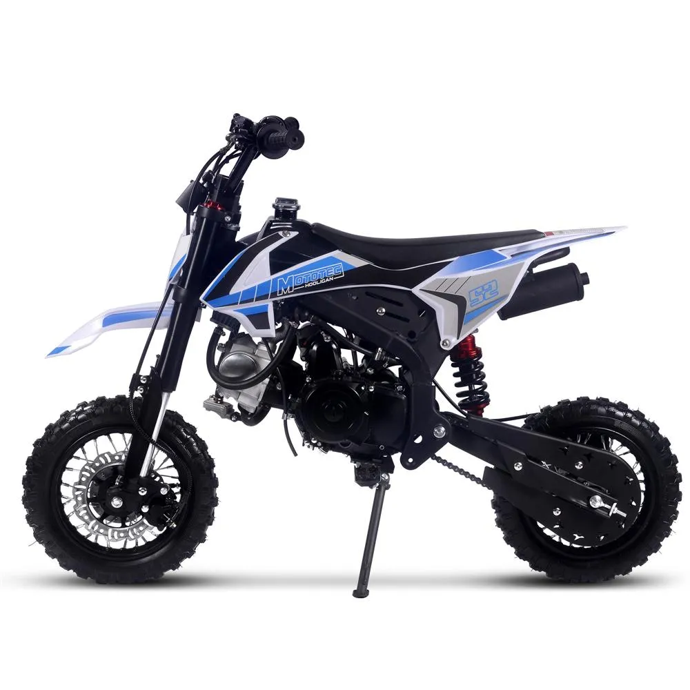 MotoTec Hooligan 72cc 4-Stroke Gas Dirt Bike