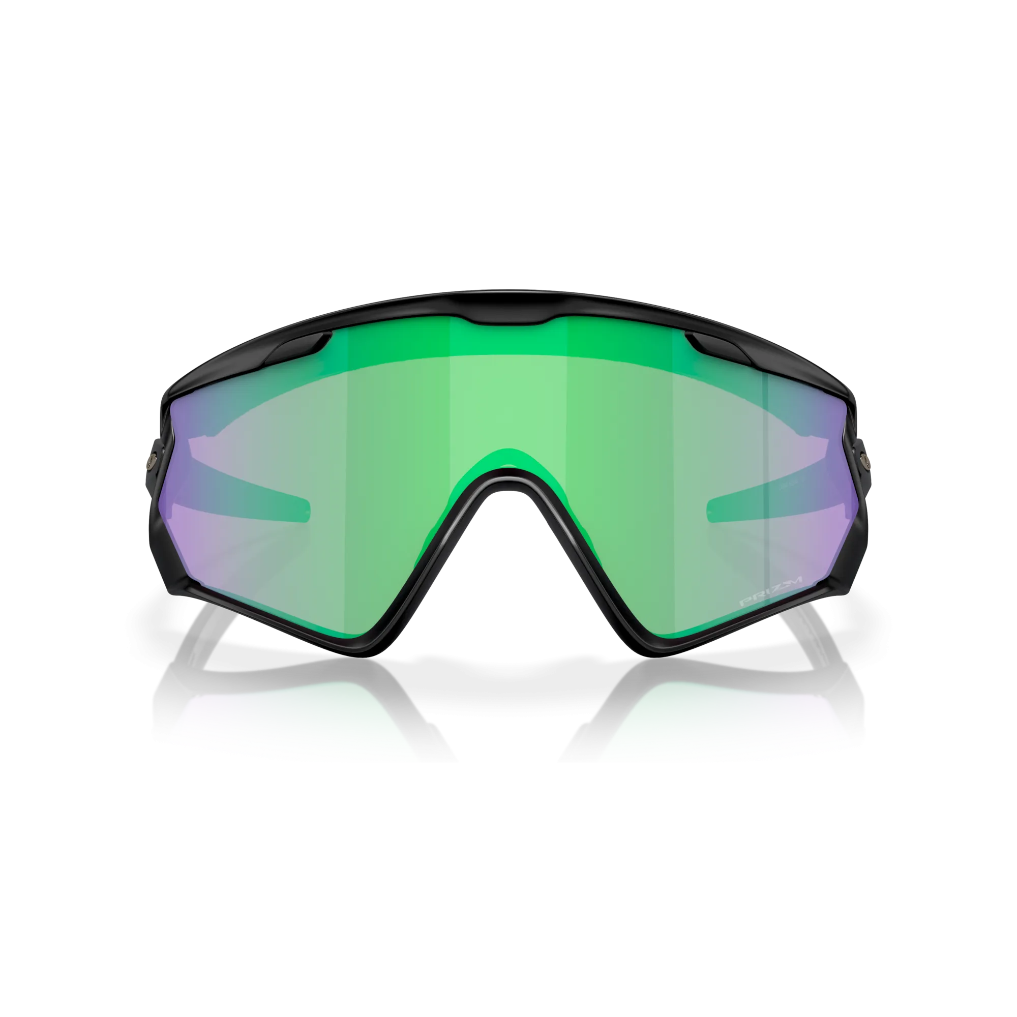 Oakley Wind Jacket Prizm Road Jade Lenses, Matte Black Frame