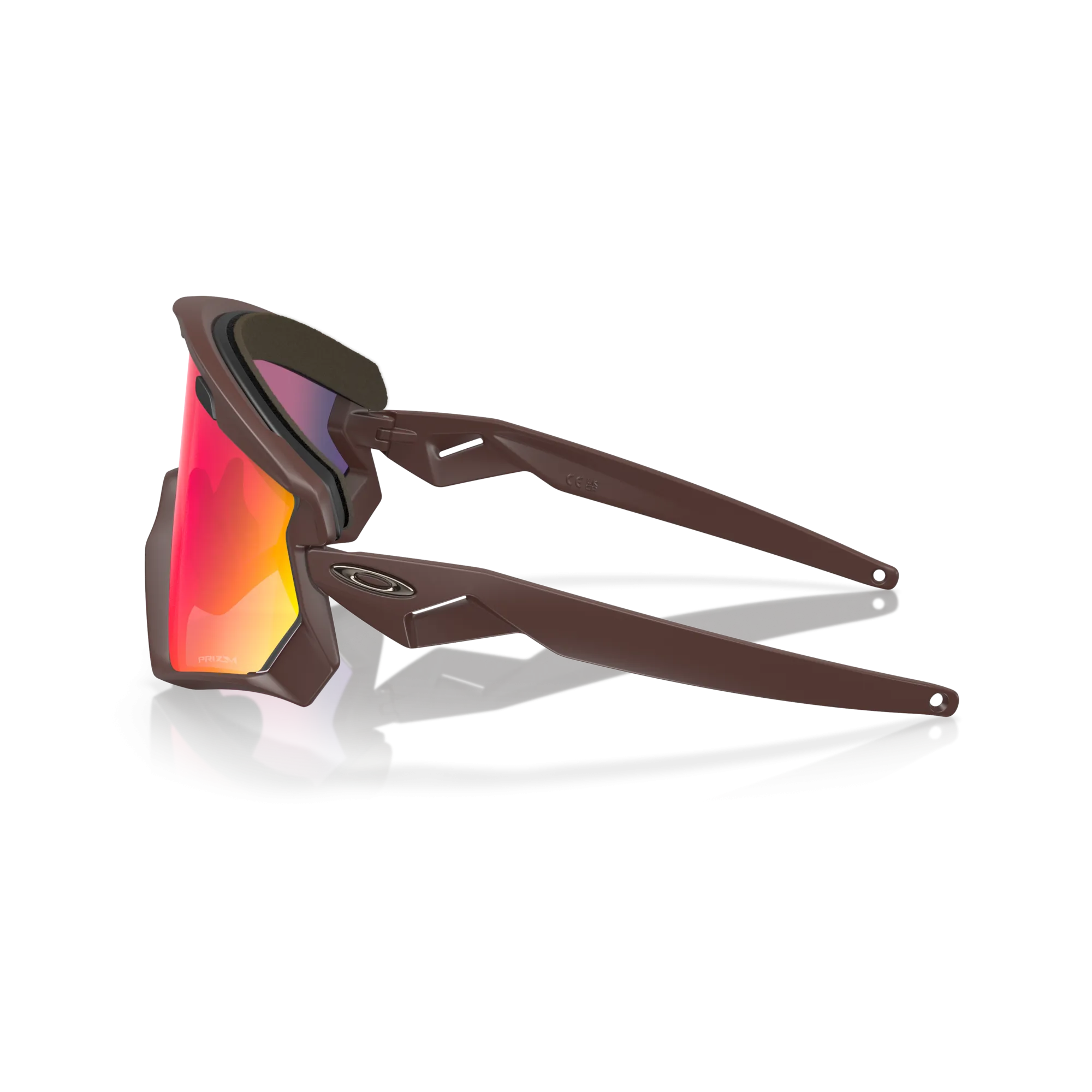 Oakley Wind Jacket Prizm Road Lenses, Matte Grenache Frame