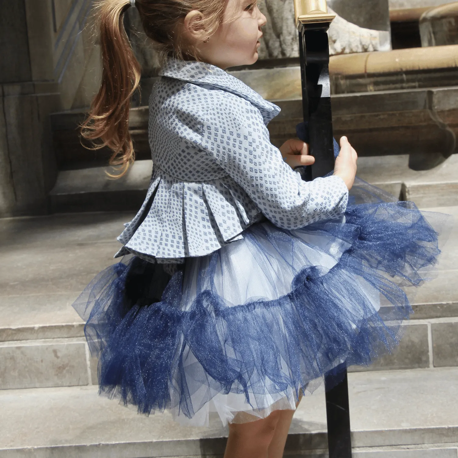 Petite Ariana Formal Girls Dress & Jacket