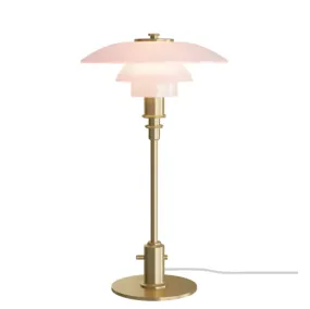 PH 2/1 Pale Rose Brass Table Lamp