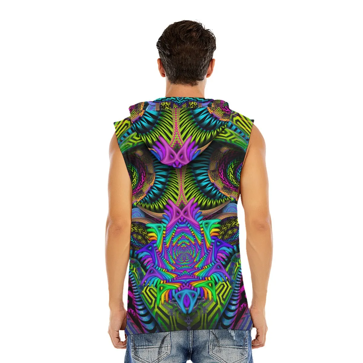 Primordial Hooded Tank Top