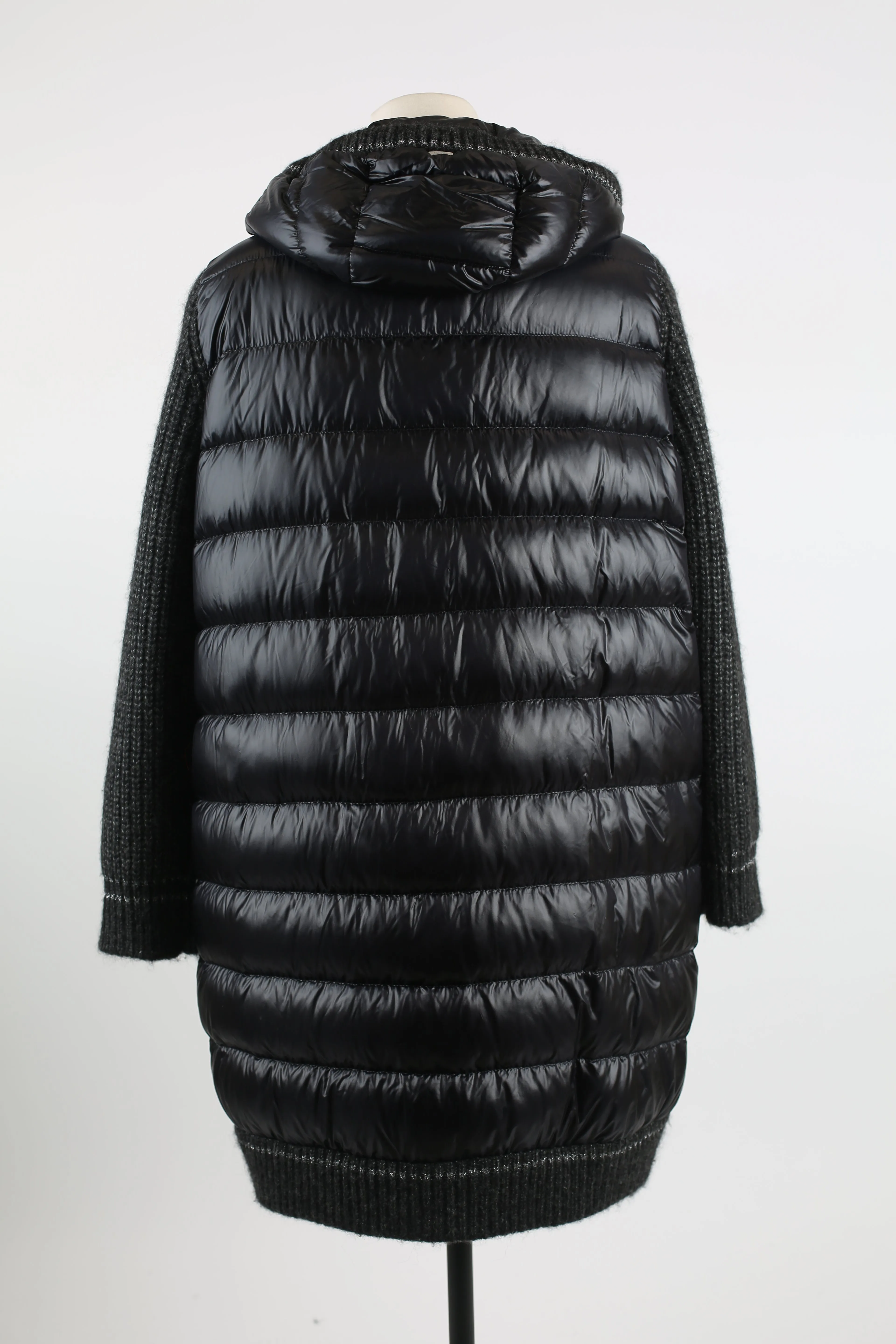 Quilted Down Long Coat