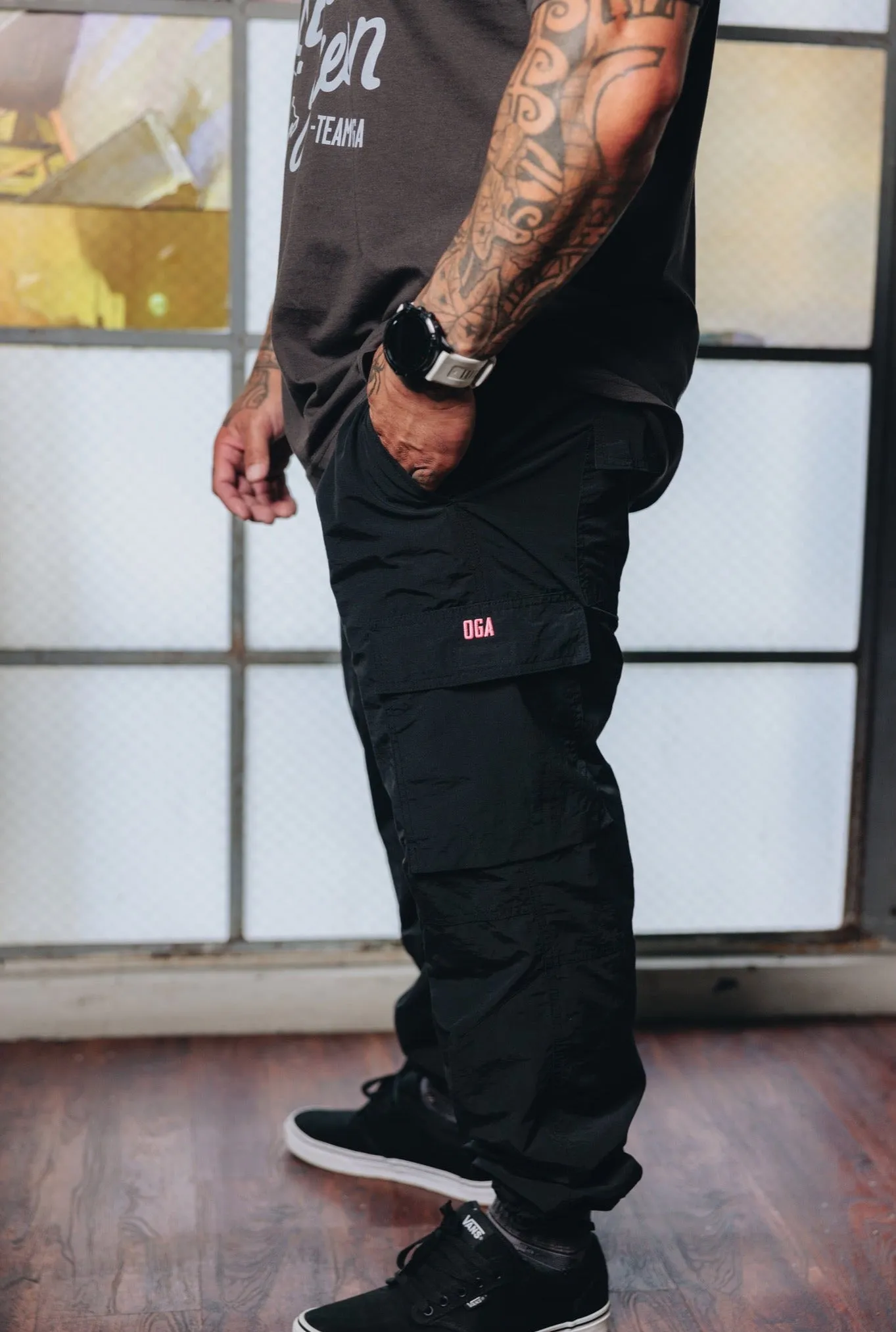 "Range Cargo" - OGA Cargo Pant - Black Lava