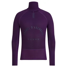 RAPHA Pro Team Thermal Base Layer Long Sleeve - Dark Purple