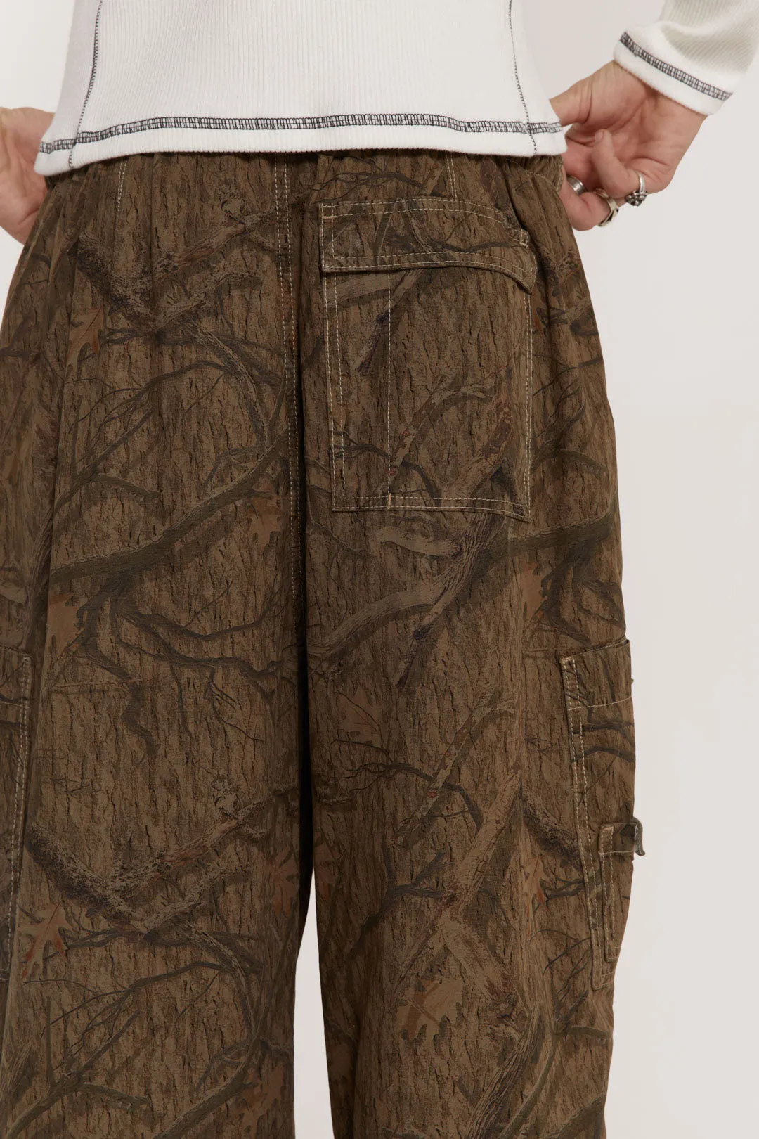 Real Tree Camo Parachute Pants