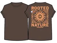 Rooted In Nature Recycled Cotton T-Shirt - Chestnut