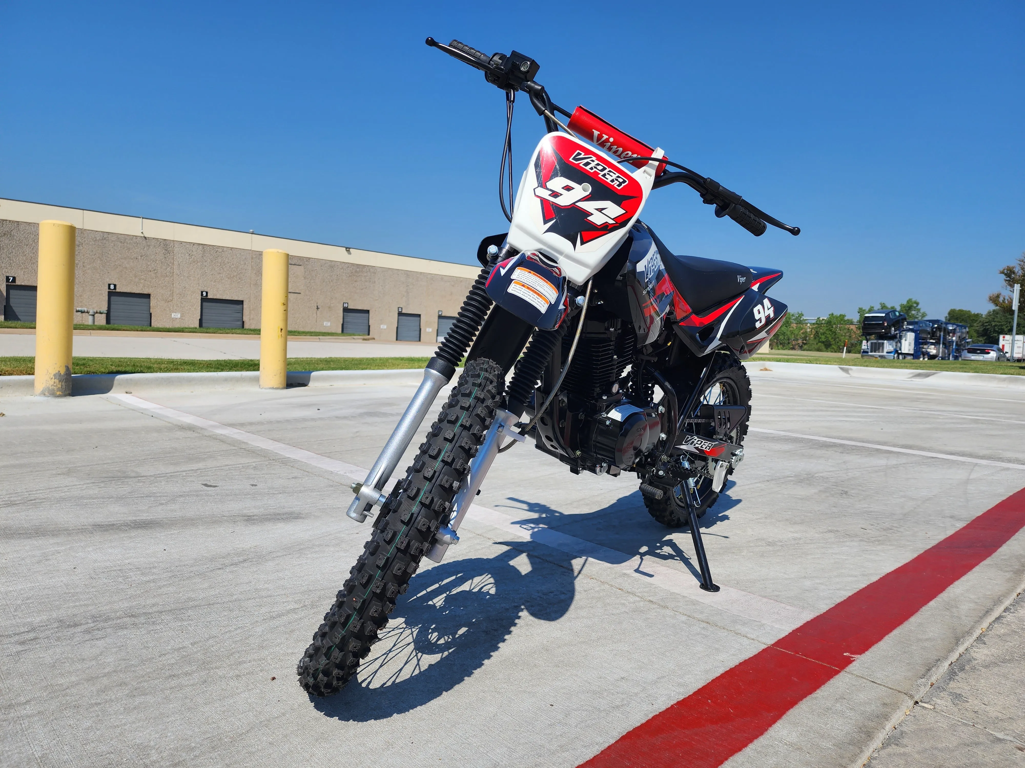 RPS Full Size MX Viper-E Electric Start, 150cc Dirt Bike, 5 speed manual trans, -OFF ROAD ONLY