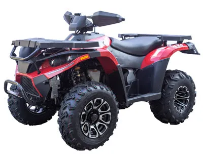 RPS Muscle 300 base model 4X4 Utility ATV, back rest, 22hp, Shaft drive, Selectable 4WD.