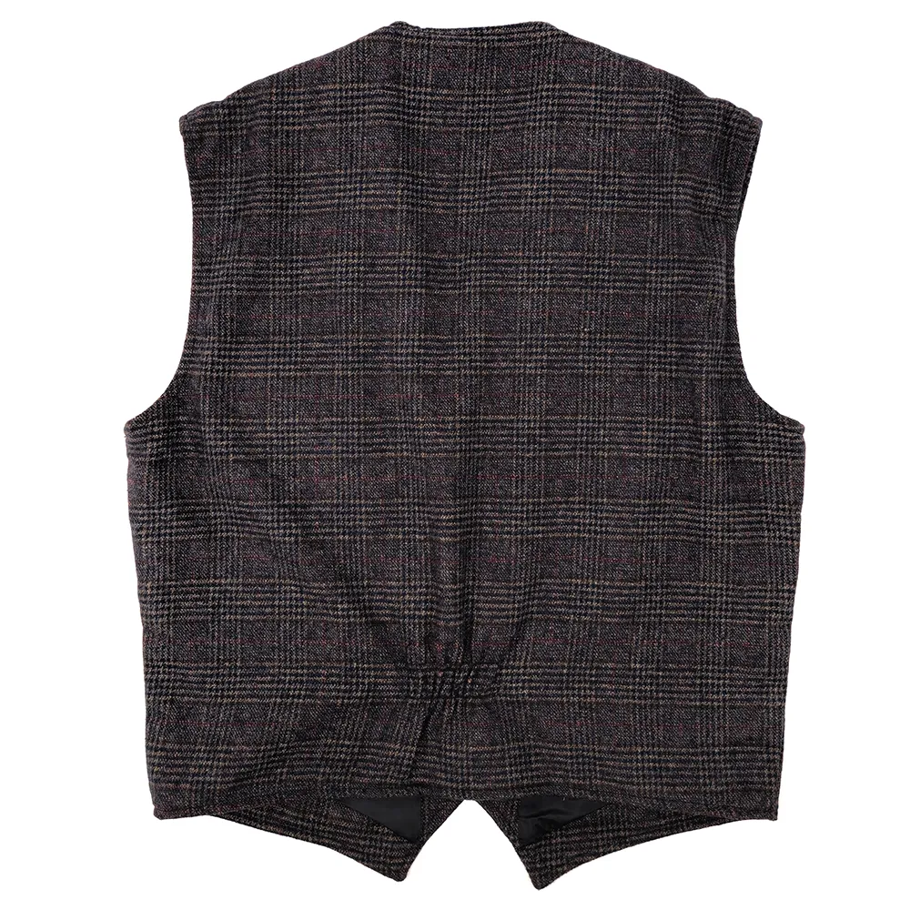 Schaefer Laramie Vest- Charcoal Houndstooth