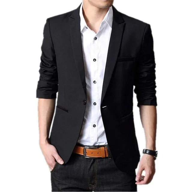 Solid Color Wedding Party Formal Blazers