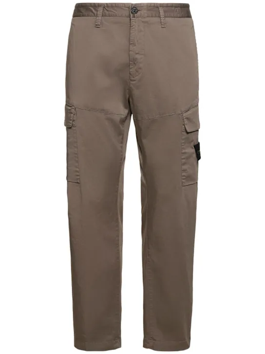 Stone Island   Stretch cotton cargo pants 