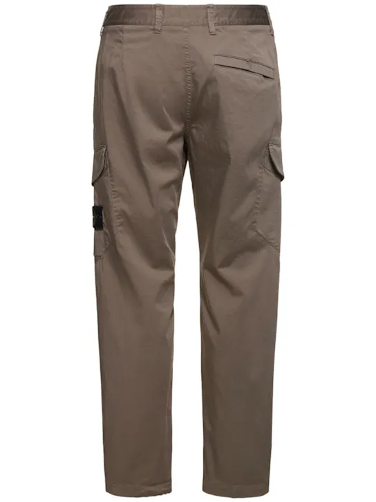 Stone Island   Stretch cotton cargo pants 